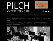 Tablet Screenshot of jonnypilcher.com